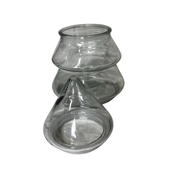 Anchor Hocking Christmas Tree Jar Cookie Clear Glass 10” - Picture 2 of 5